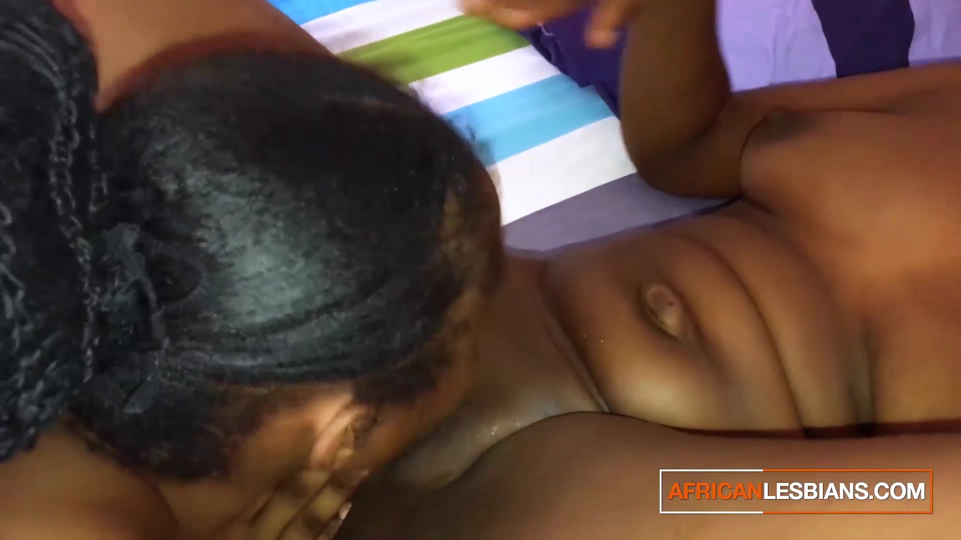 Ebony Amateur Lesbians Upgrade Their Cuddles To Passionate Sex