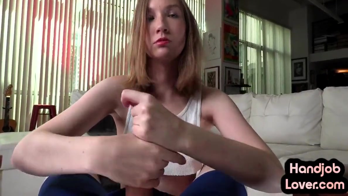21yo Hj Slut Jerks Oiled Cock In Closeup Pov And Talks Dirty