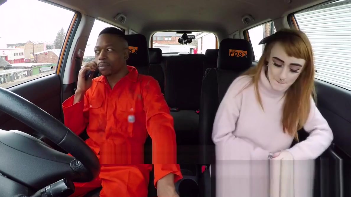 Fake Driving School Redhead horny minx quirts on mechanics