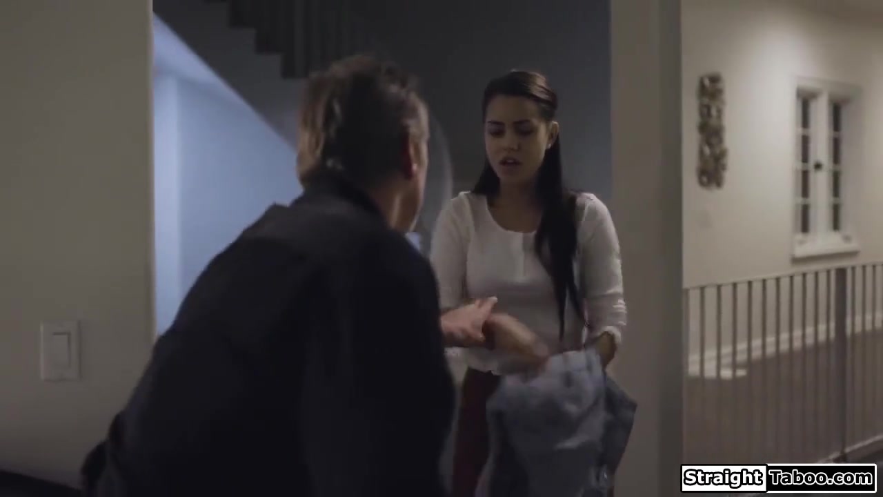 Latina Babysitter Impregnated By Old Man