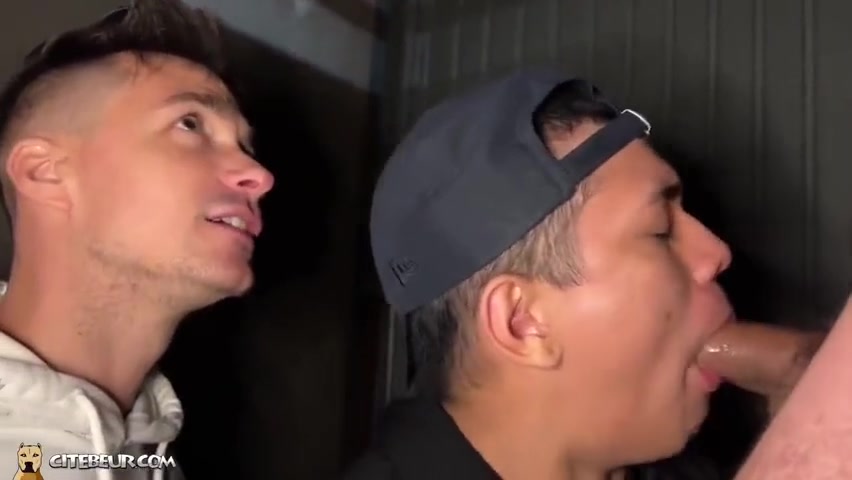 Hardcore Garage Suck-off Session Rafael Kevin Frenchboy