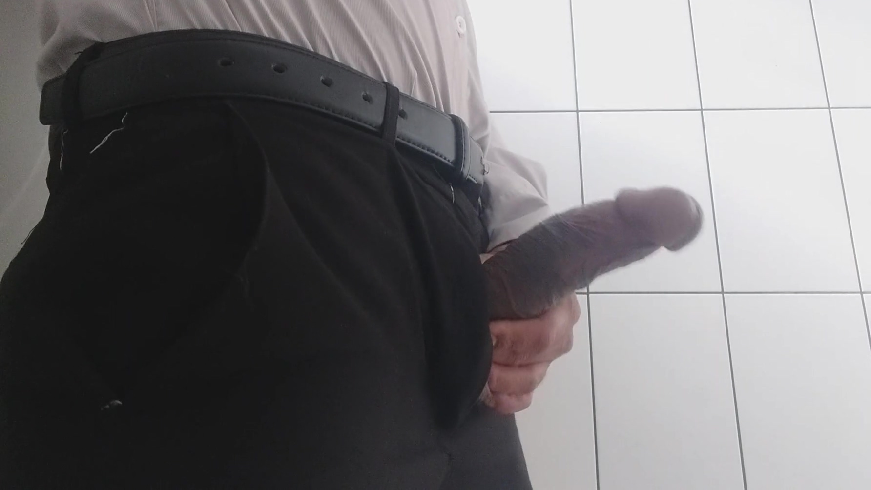 Man Gets Excited At Work