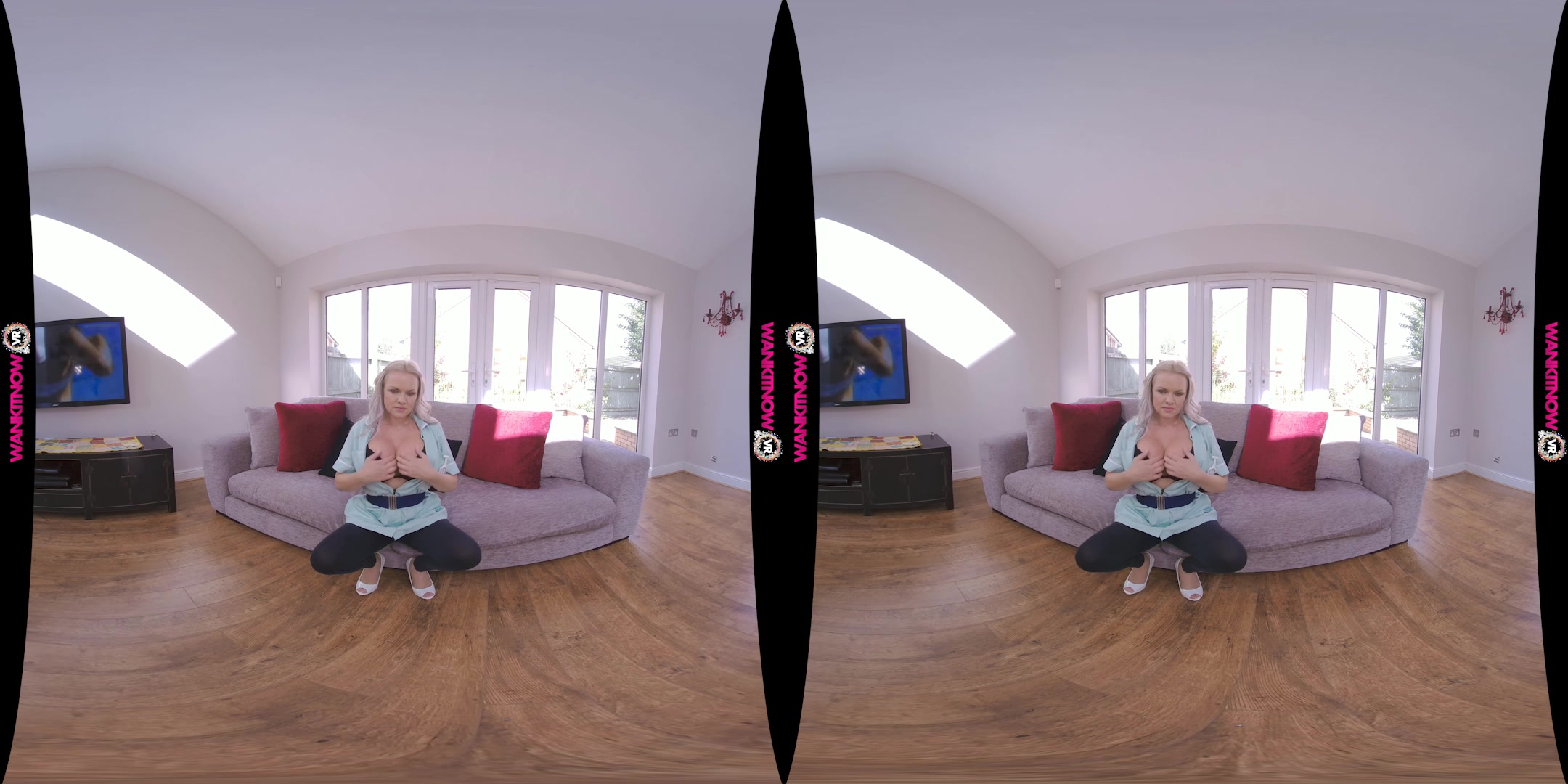 Help Your Boner featuring Frankie Babe - WankitNowVR