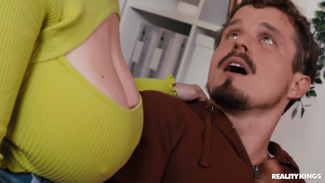 Robbys Gf Leaves And Angie Lets Him Fuck Her Natural Fat Tits