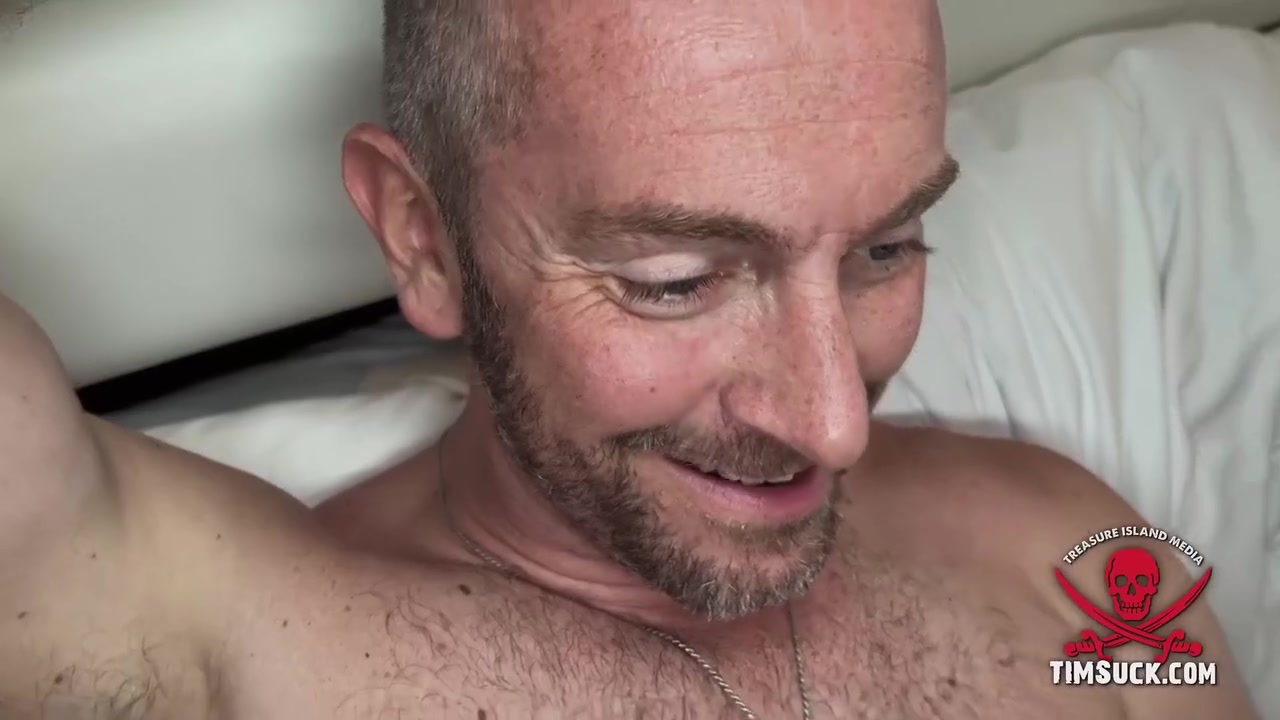 Receiving Two Big Dicks Down His Throat