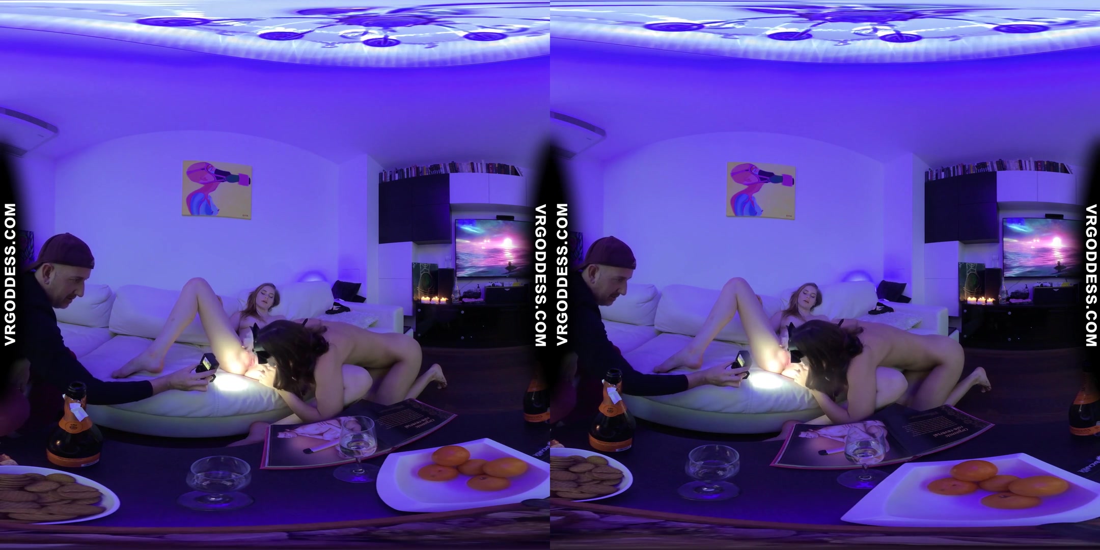 Strapon Lesbian Kama Sutra Miss Pussycat Cute Gorgeous Margarita Drinking Smoking Chilling