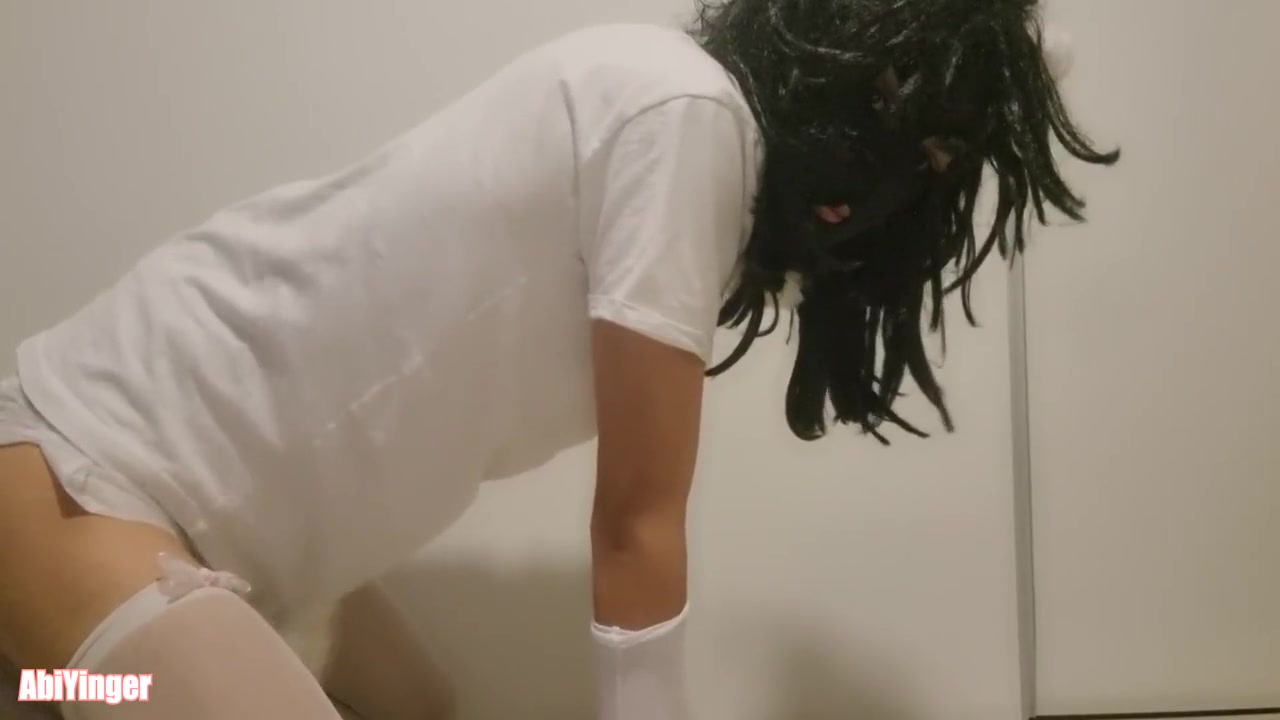 Sissy Kitten Jerking Off And Then Cumming In Her Diaper