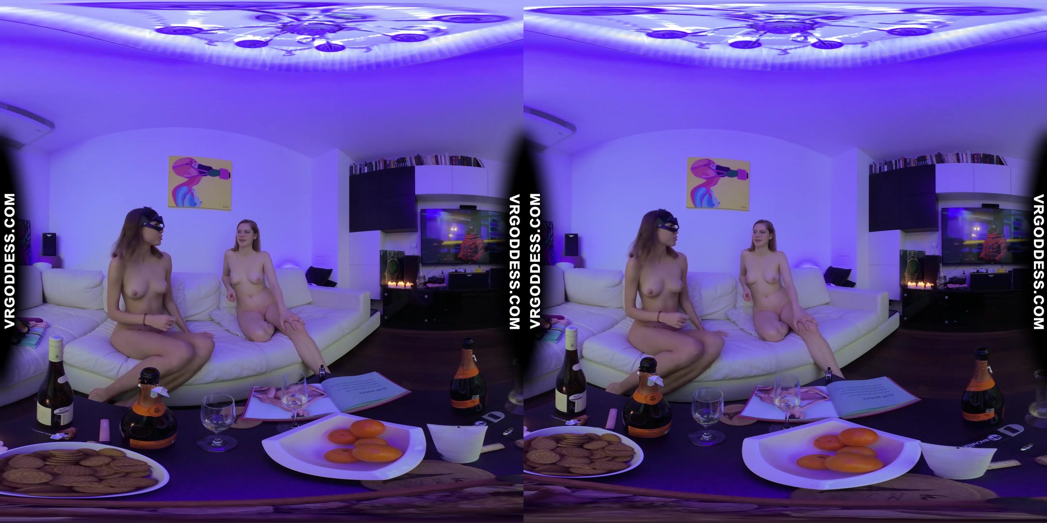 Strapon Lesbian Kama Sutra Miss Pussycat Cute Gorgeous Margarita Drinking Smoking Chilling