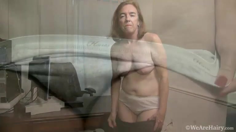 Sally masturbates in bed with her umbrella - Compilation - WeAreHairy