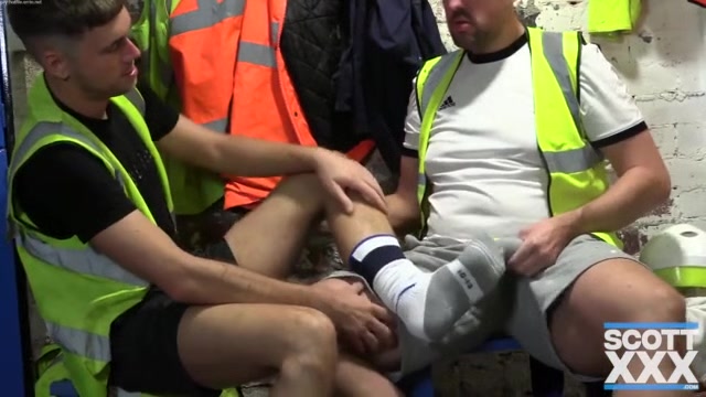 British worker dirty sneaker,socks.licking