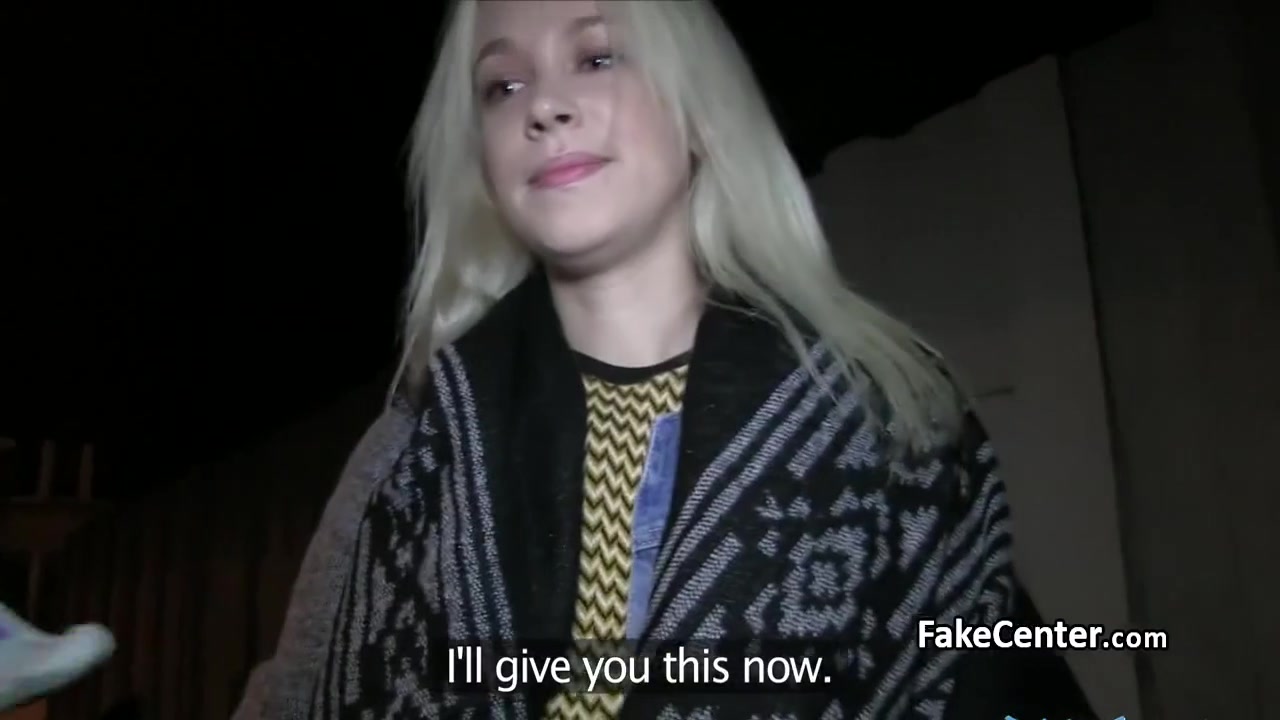 Blonde Russian Loves Public Fuck