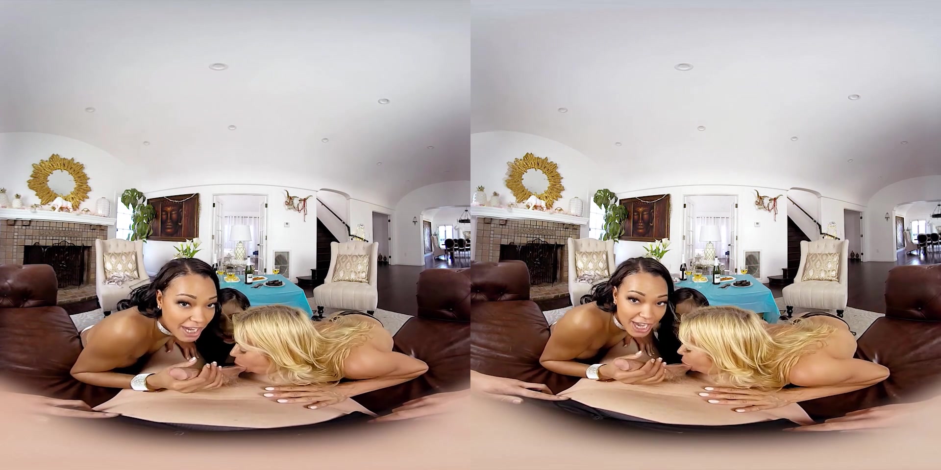 Alexis Fawx Harley Dean Jade Kush in New Year's Treats 1 - VRBangers
