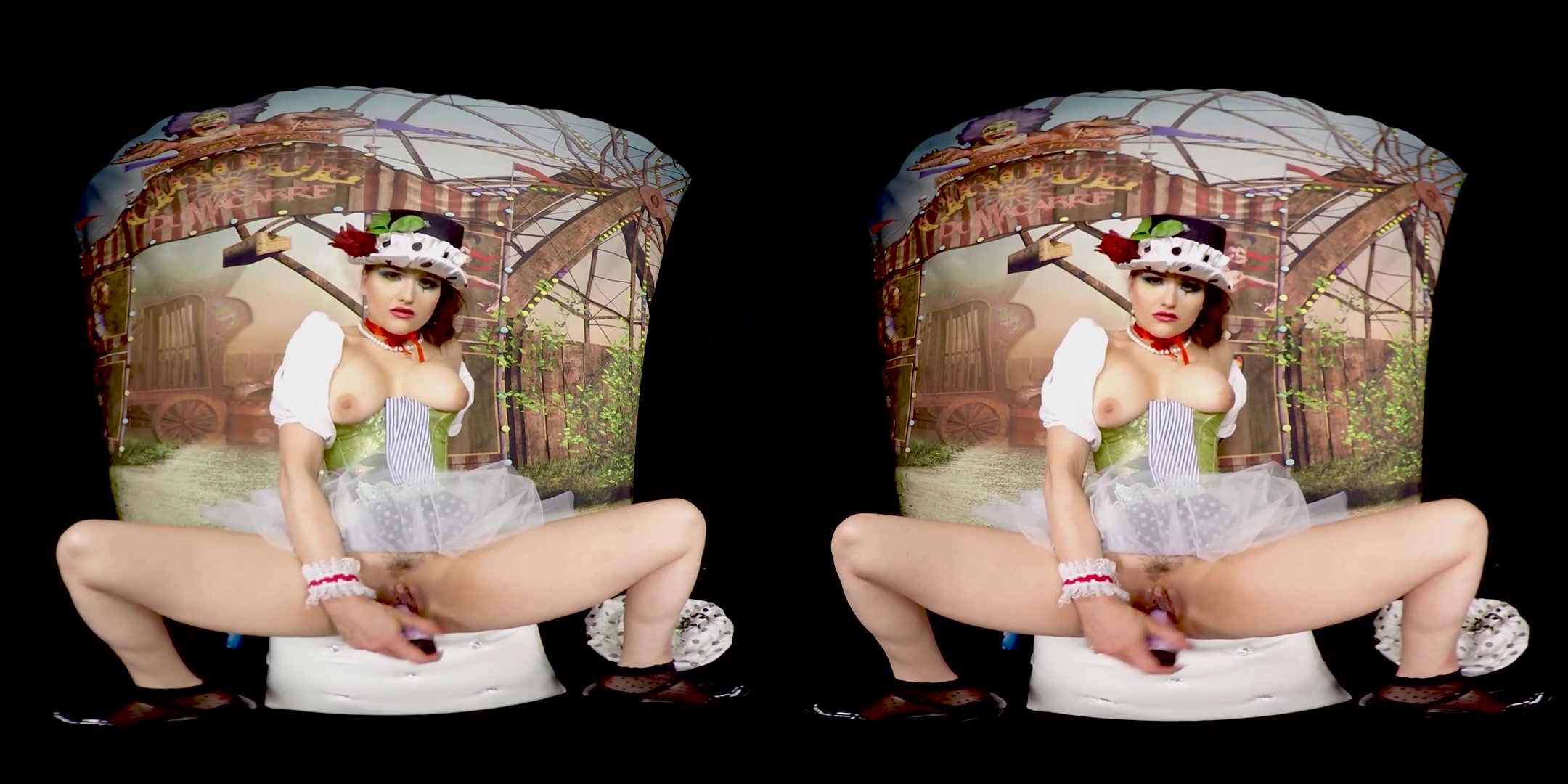 396 - Barbara Bieber; Sexy Cosplay Big Tits Solo
