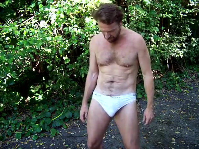 Outdoor Fun In Briefs
