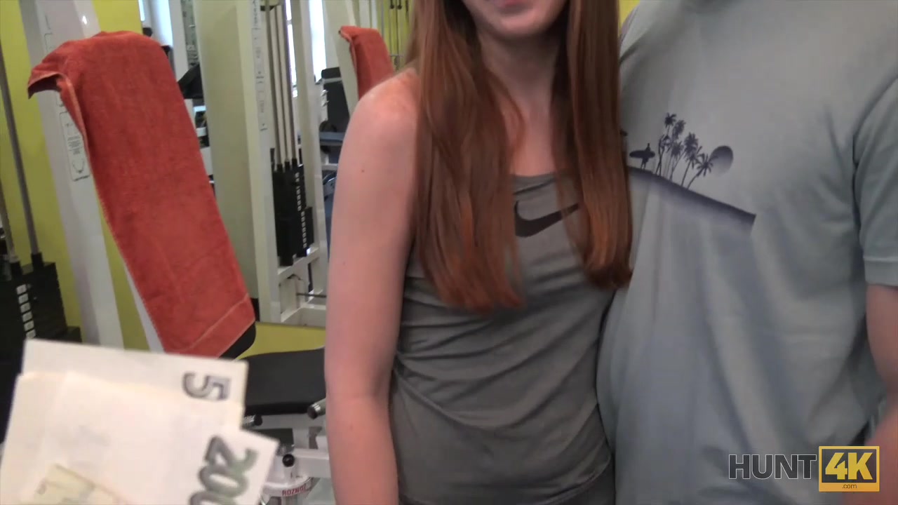HUNT4K. Attractive girl and her cuckold BF couldn't say no to money