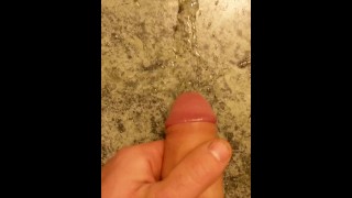 bathroom cumshot