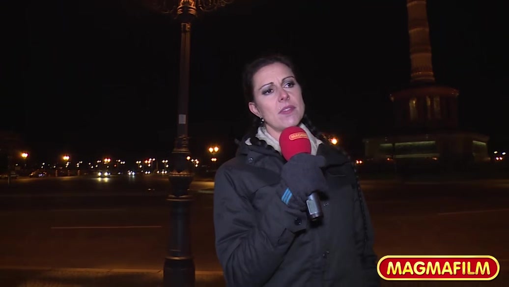 Busty German MILF with big tits enjoys sex in public