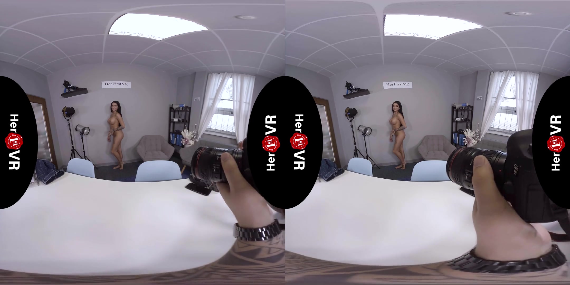 Barbie Esm - VR Casting; Big Tits Amateur Strip and POV