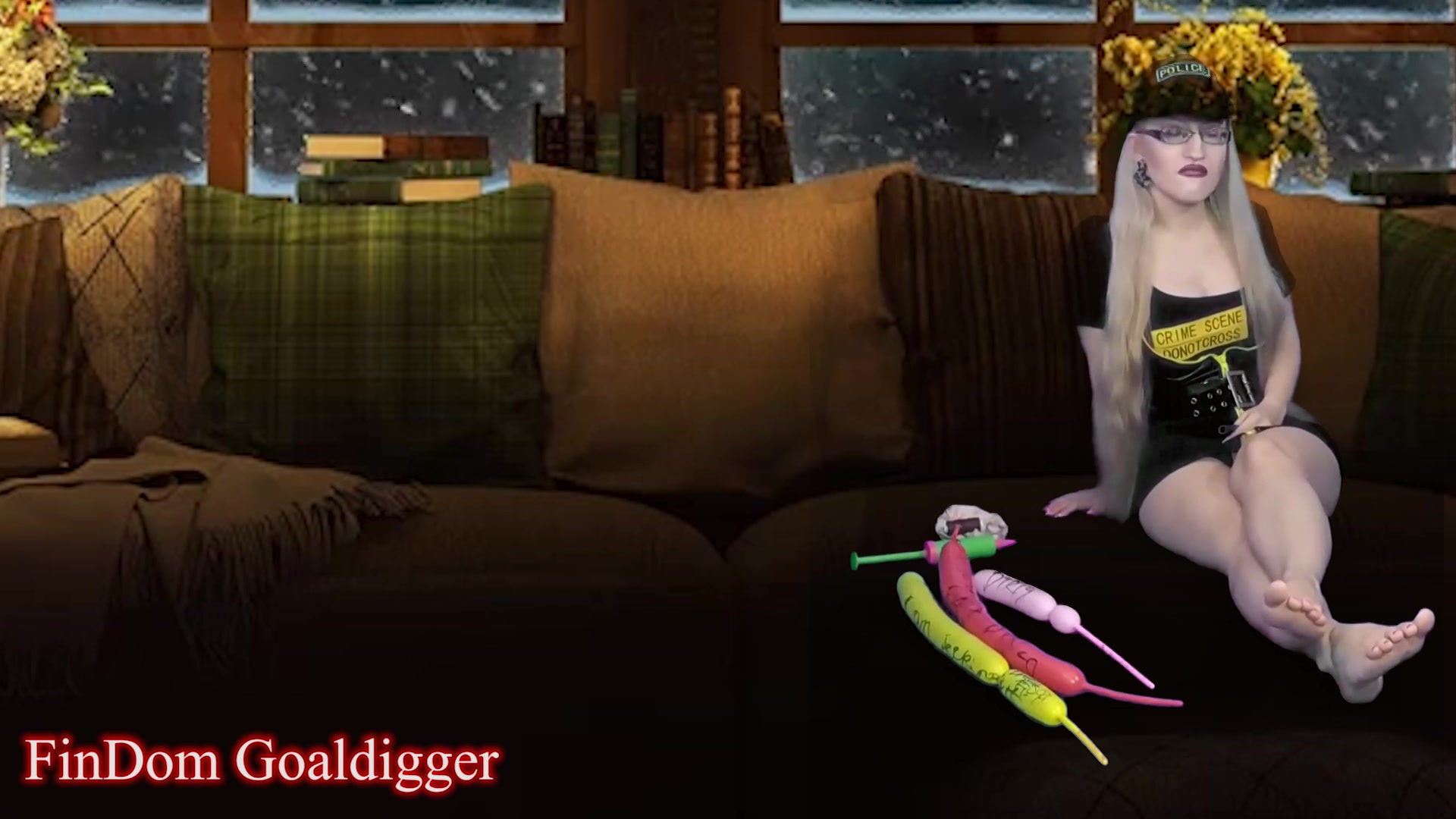 Cyber Cei - Sex Movies Featuring Findom Goaldigger