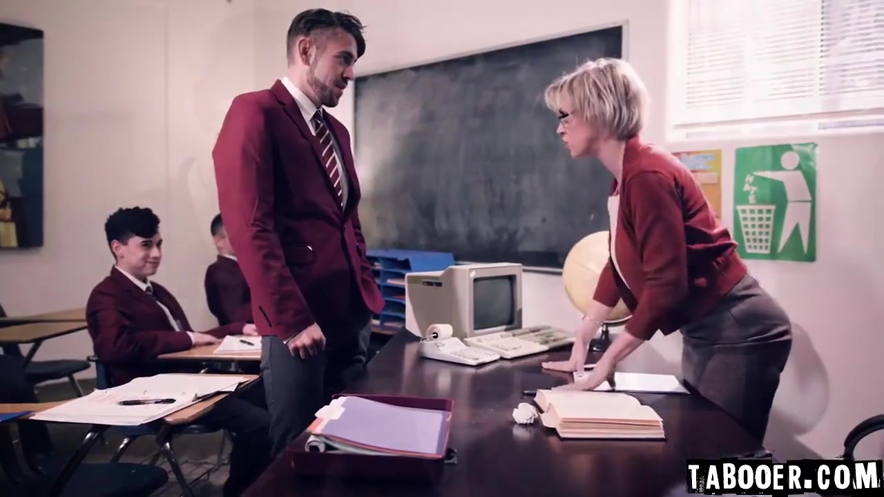 Outnumbered Teacher Dee Banged By A Group Of students 18+