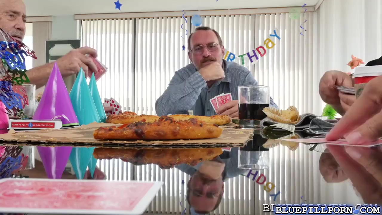 Tracy Gave Roger A Hot Birthday Deep Throat Blowjob