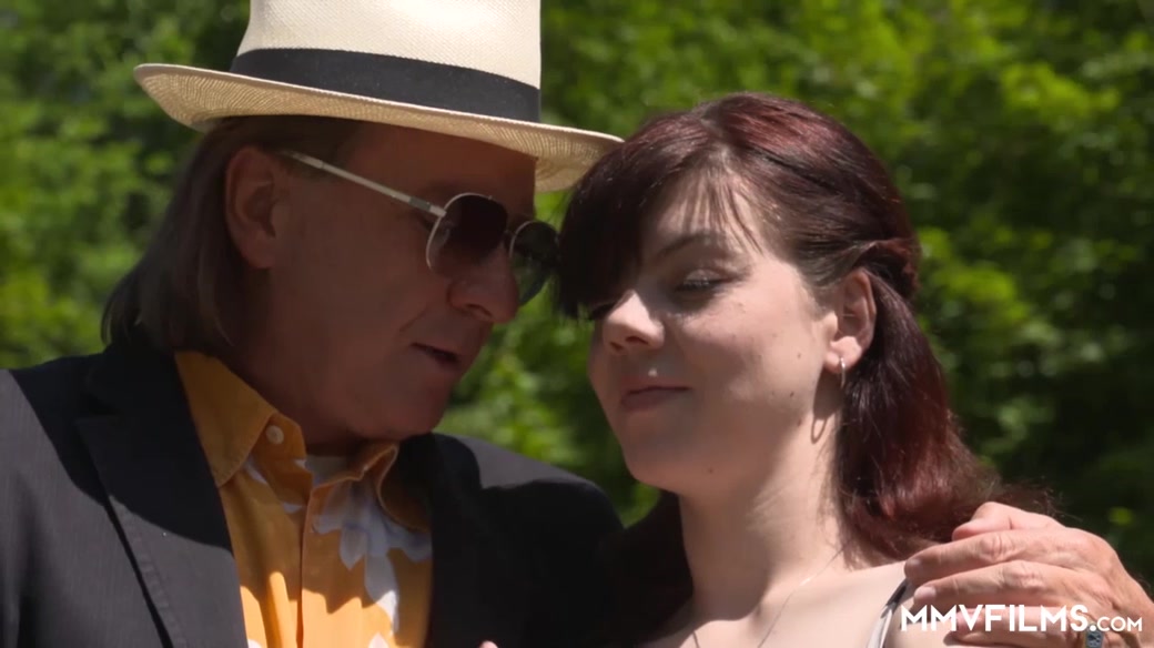 Old Dudes and a Redhead German teen 18+