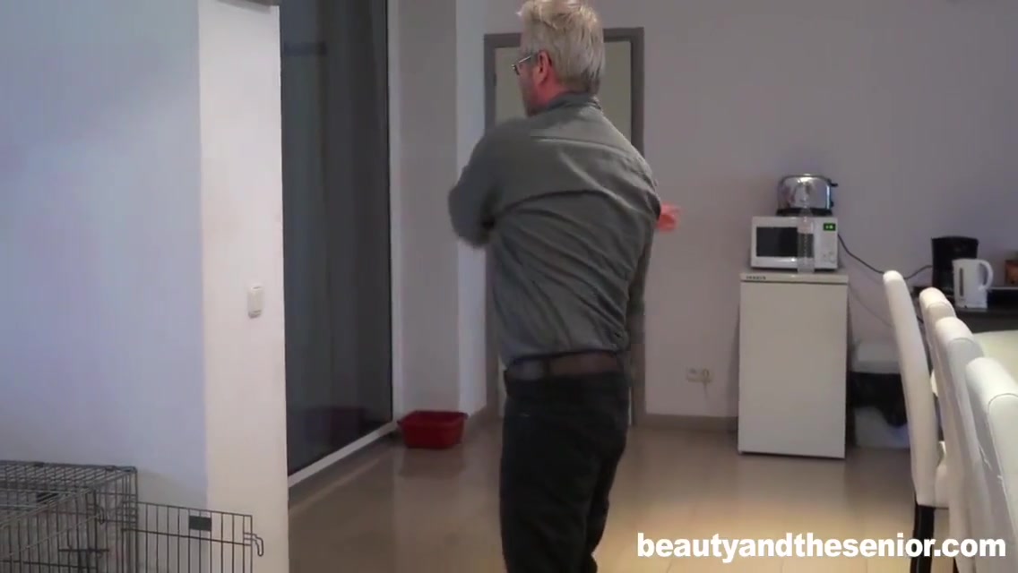 Angry Grandpa Gets Chased And A. By Horny Student 18+ 5 Min