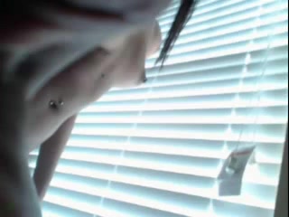 Awesome bitch in glasses has time for strip video