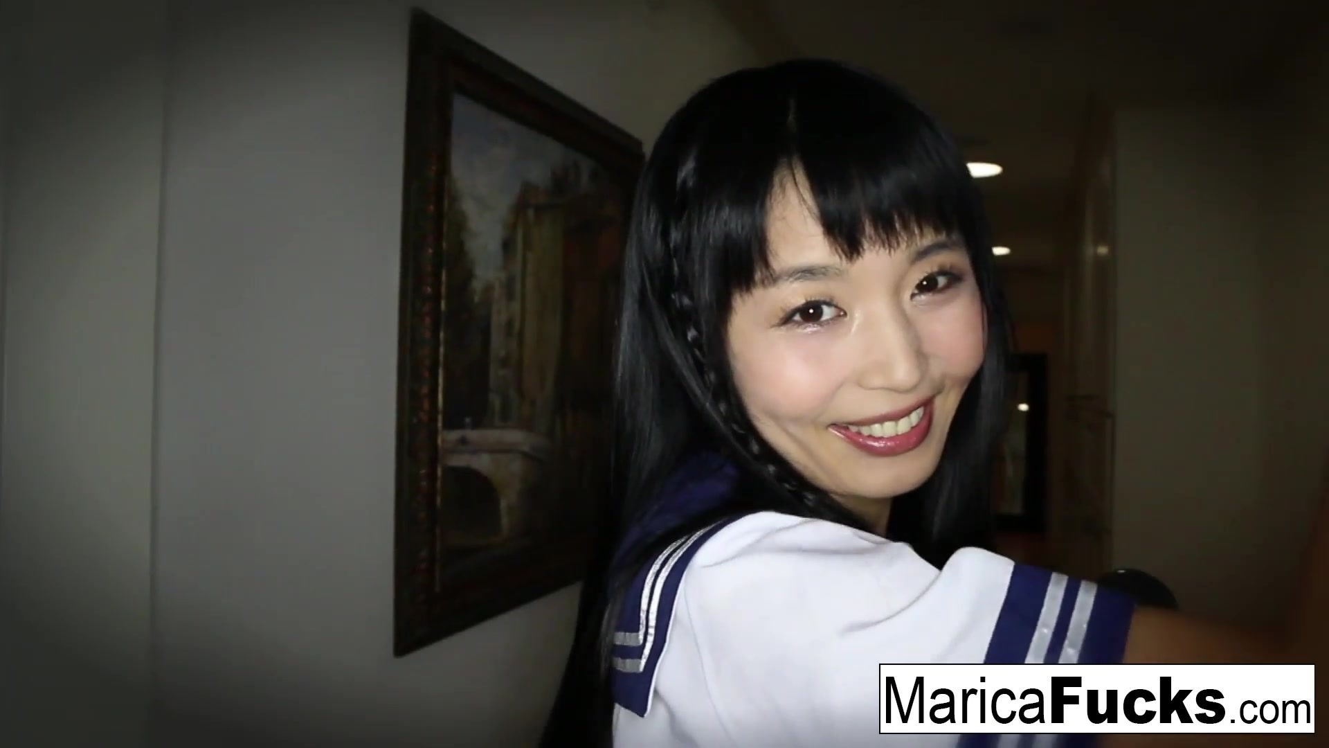 Marica Hase in Marica Walks Through The House Before Masturbating - MaricaHase