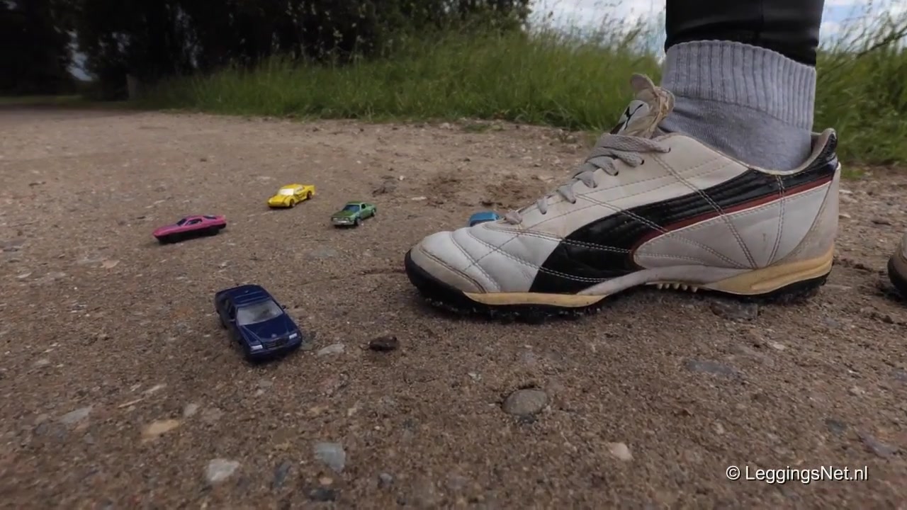 Crushing Beautiful Model Cars