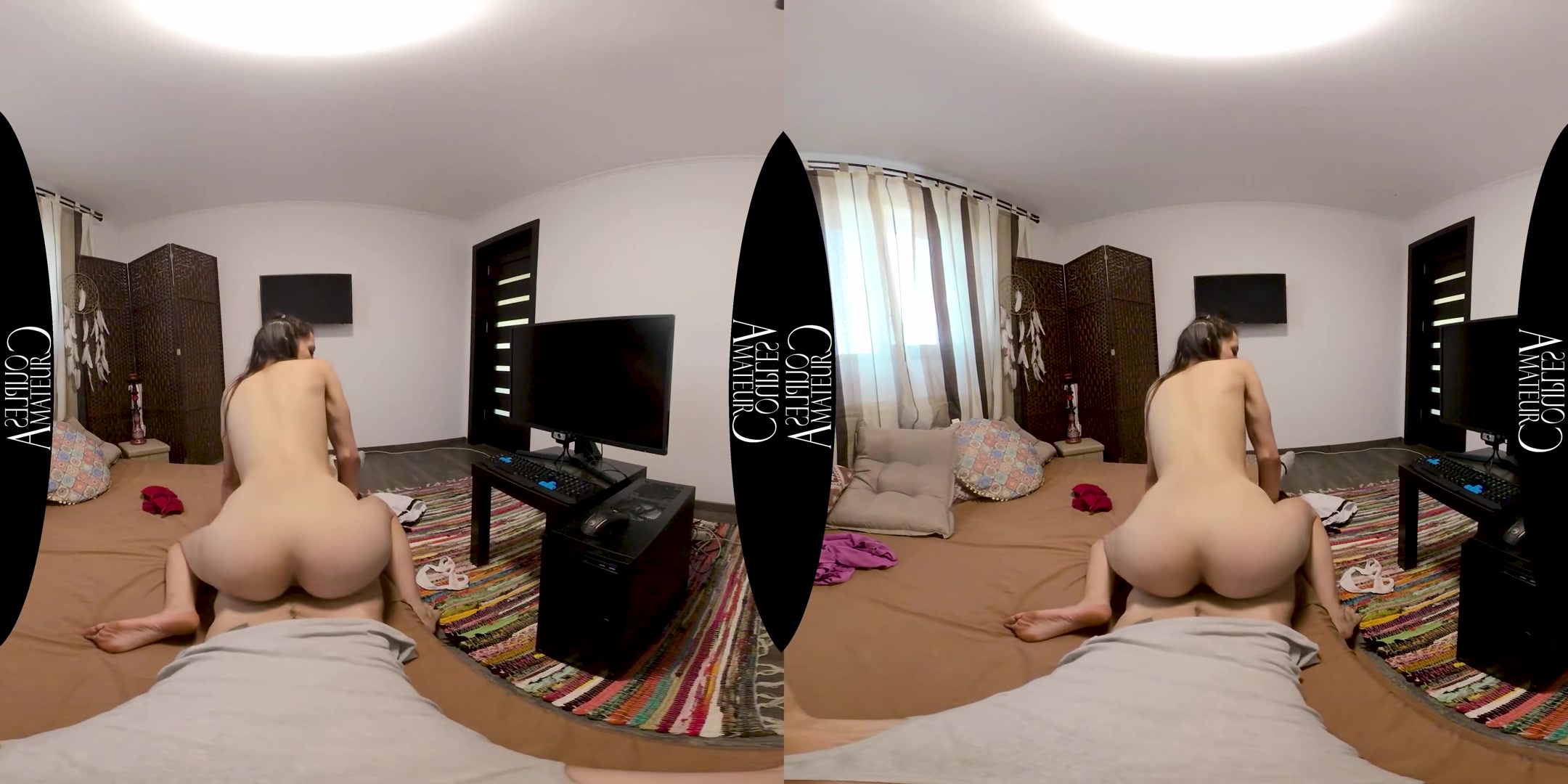 Stepsister Caught Video Chatting On Adult Website - AmateurCouplesVR