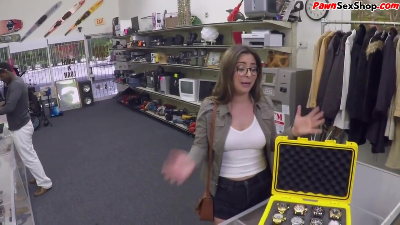 Big Ass Customer Rides Bosses Cock In Pov In Pawnshop Office
