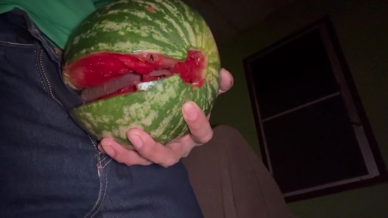 Watermelon As An Intimate Accessory