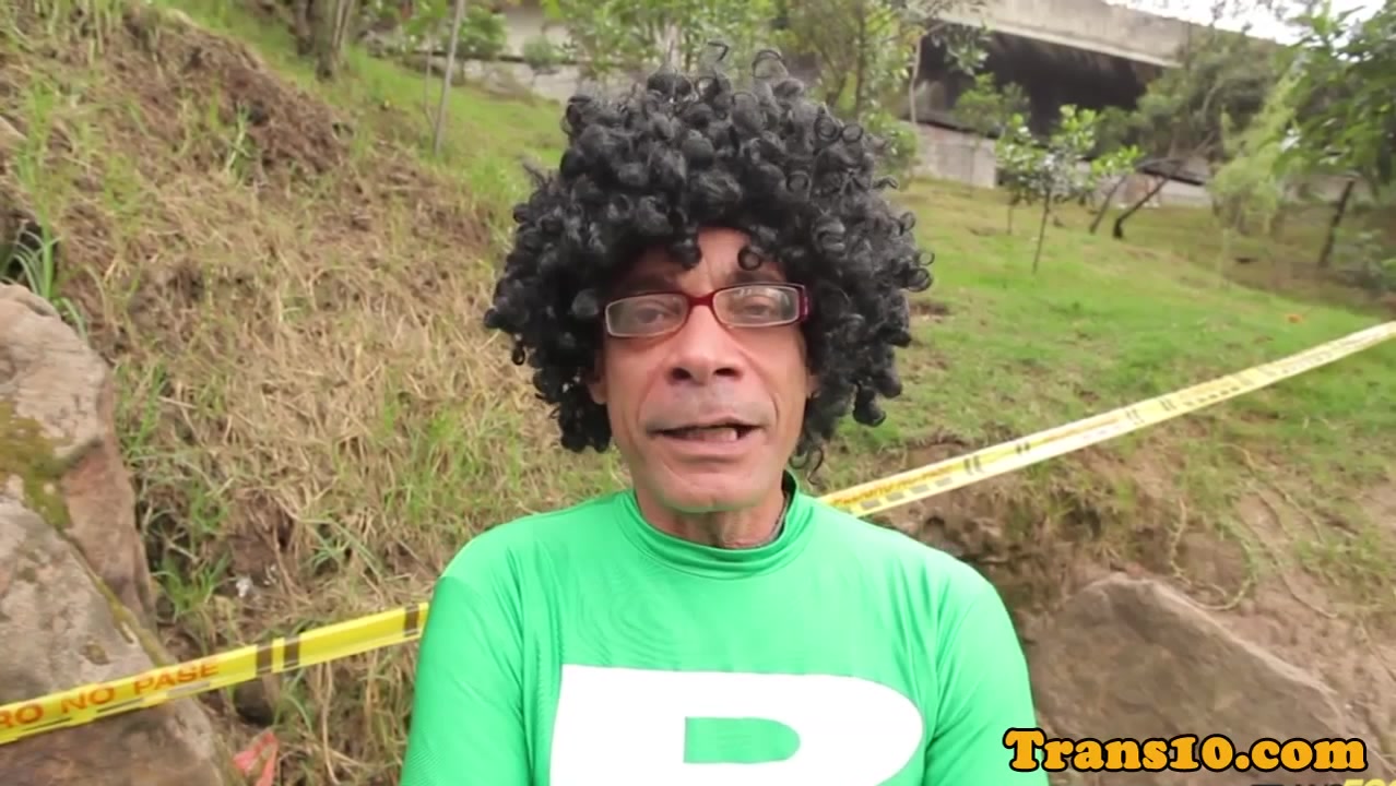 Petite latina spitroasted between supereheros