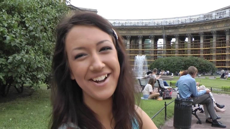 Nasty blowjob in a public place