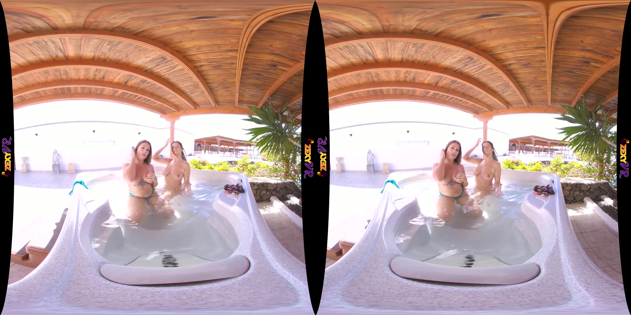 Hot Tub Beauties - SexLikeReal