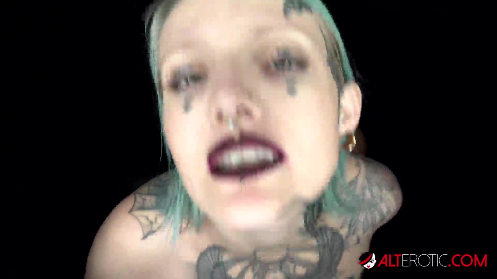River Dawn Ink Gets Pounded by Sascha Ink Concluding With a Giant Load!