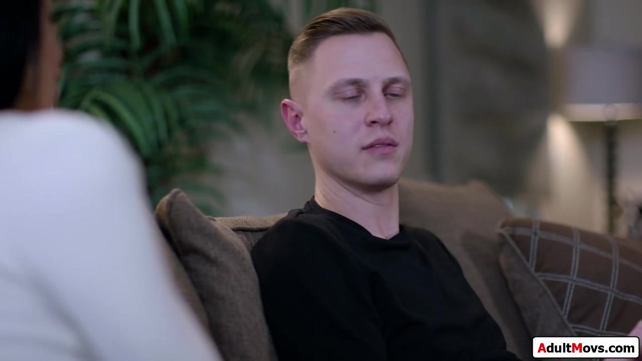 Busty stepmom watch stepson jerk off ifo her n gives a hand
