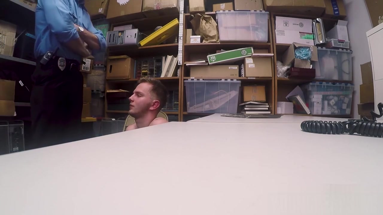 teen 18+ Perp Gives In And Takes Officers Cock Up His Ass