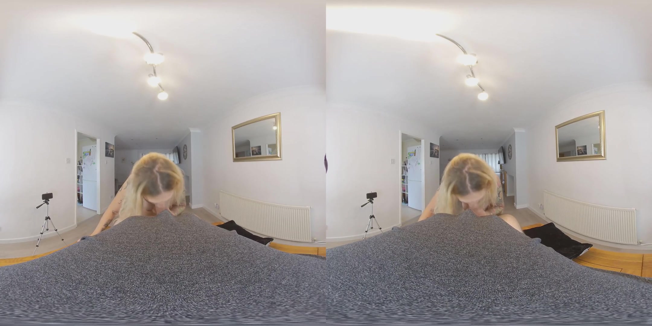 Tammy, Blowing The Photographer - Blonde Amateur with Tattoos POV Blowjob