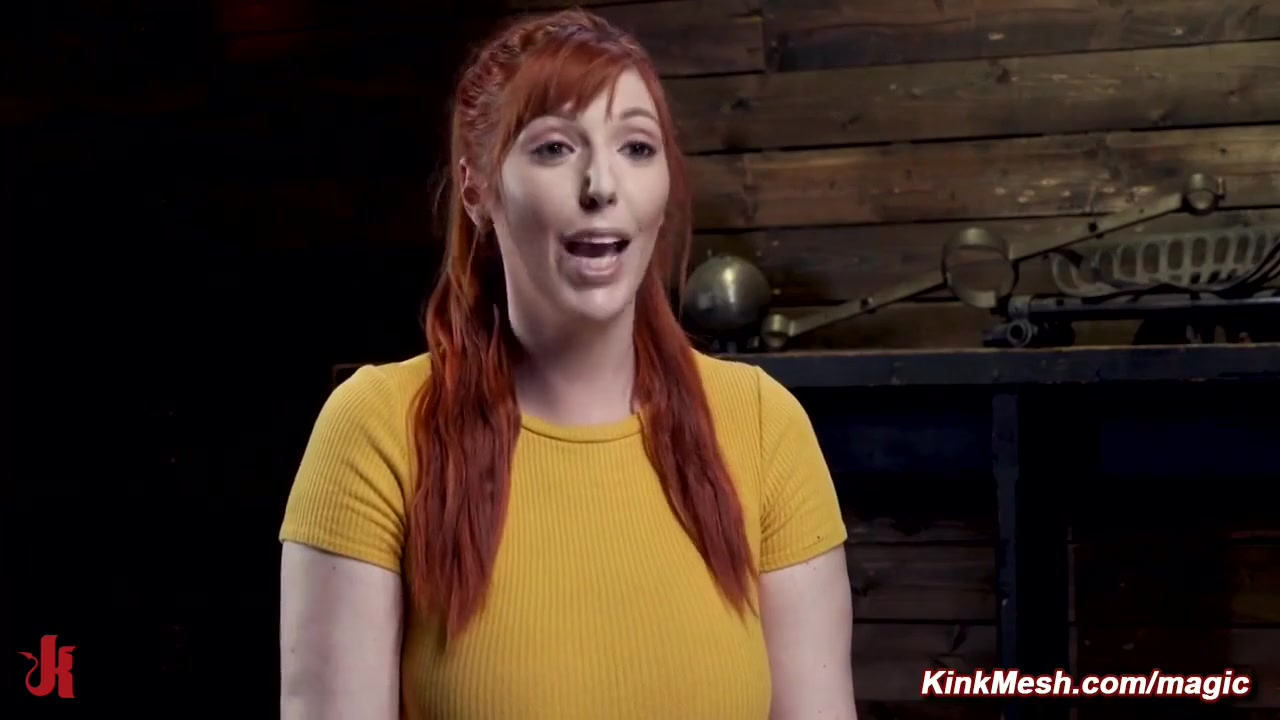 Redhead Slave Ass Flogged In Bondage