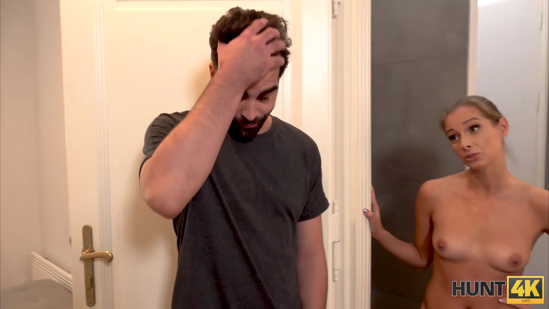 HUNT4K. The wrong door, but the right pussy