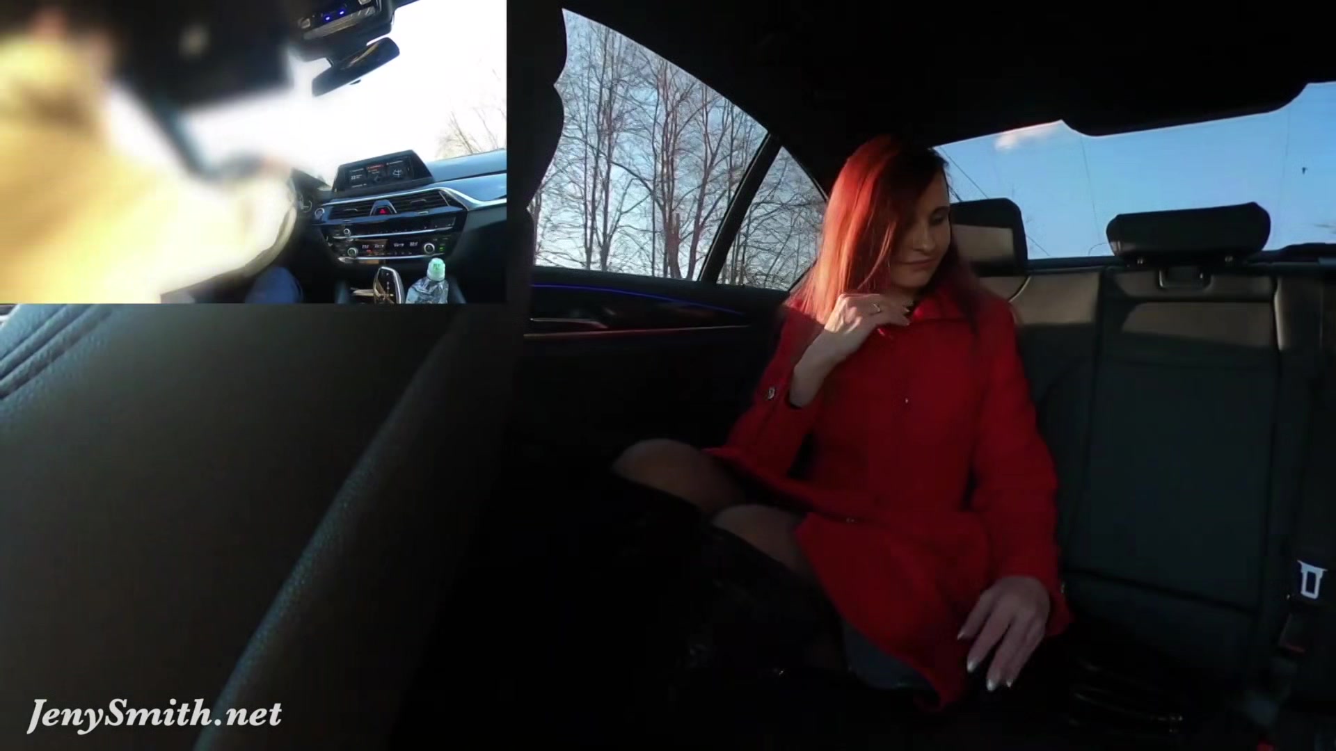 Sexy rich woman shows everything to the stranger. Elite Car Driver by Jeny Smith