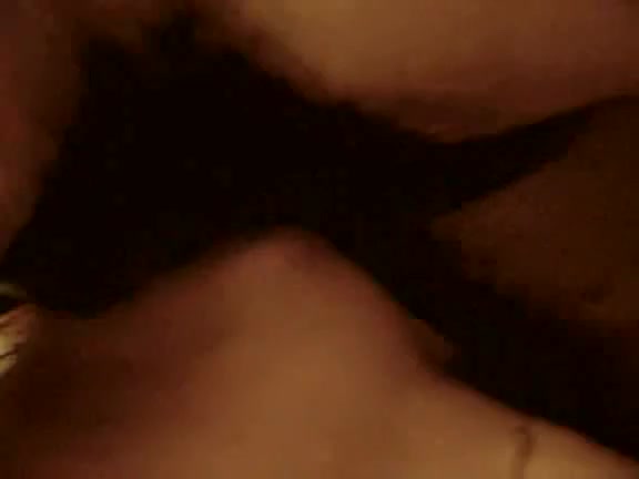 Horny gal makes deepthroat while lying on the back