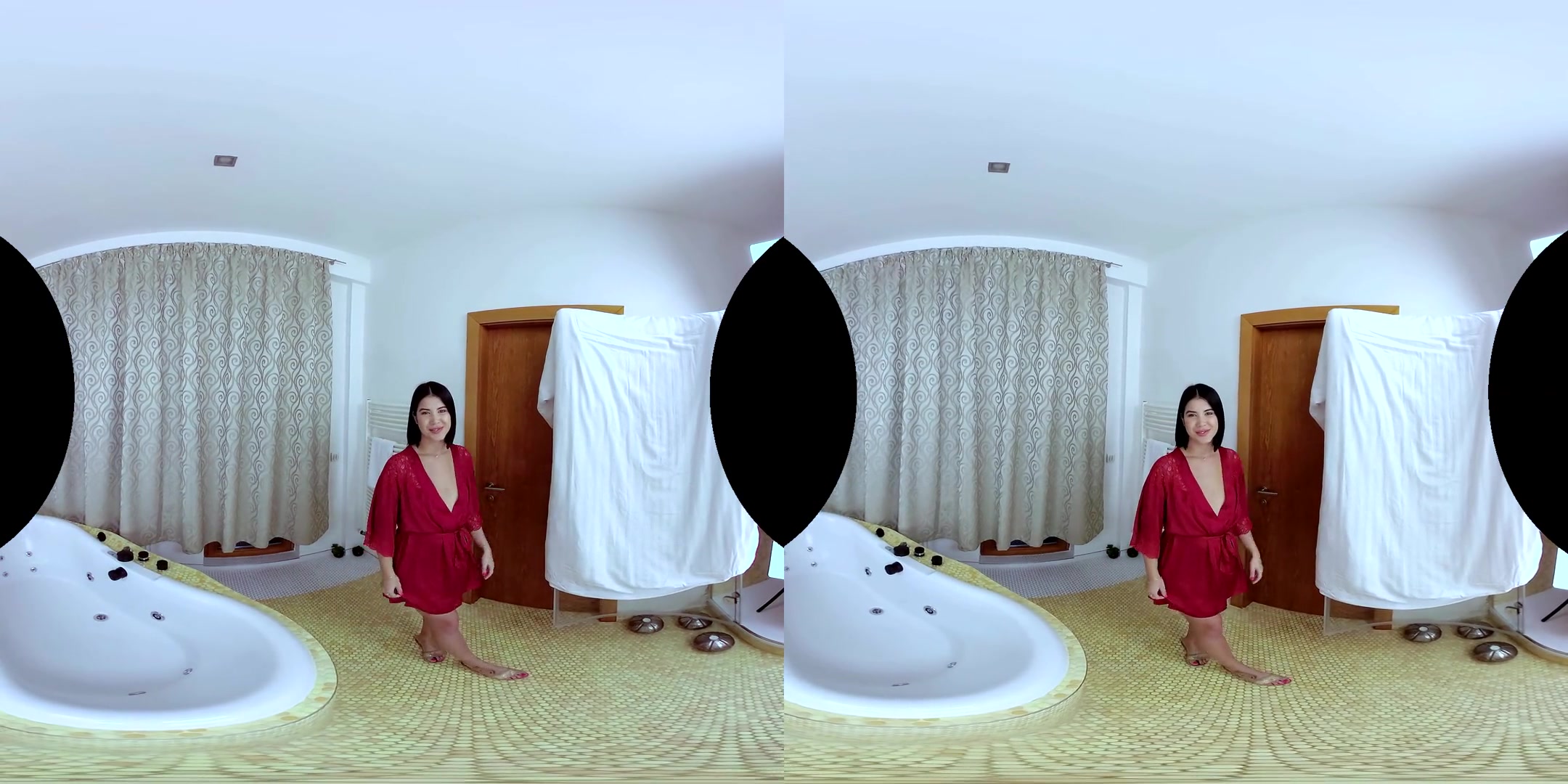 Claudia Mac & Lady Dee in Mac and Dee's Bathroom Adventure - CzechVRFetish