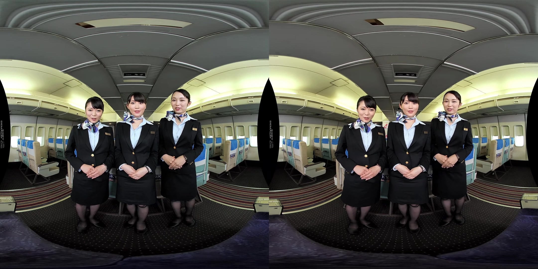 Stewardesses Provide Sexual Services in Their Uniforms 2 - SodCreate
