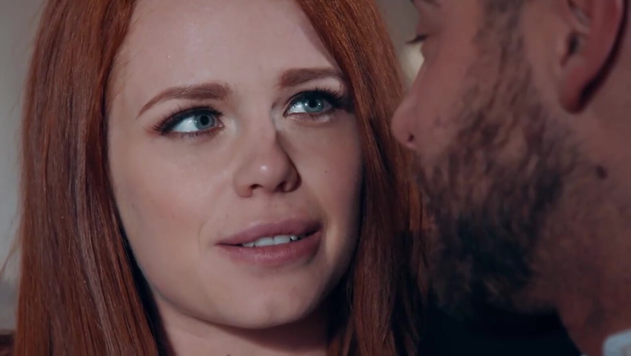 beautiful ending with a redhead pornstar
