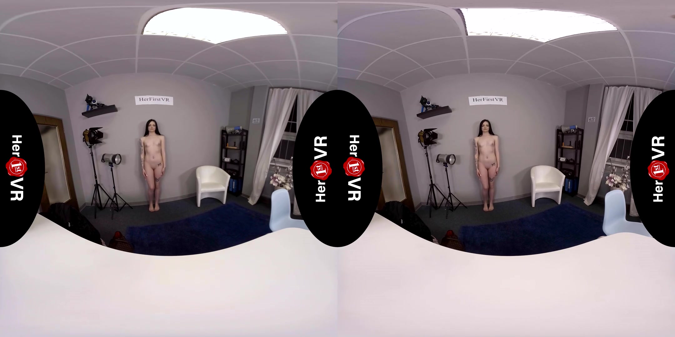 Quinn Diamond - First VR Casting - SexLikeReal