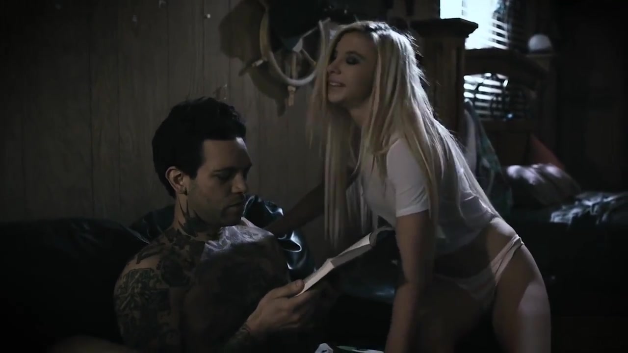 Trailer park trash stepsister teen 18+ forces the creampie