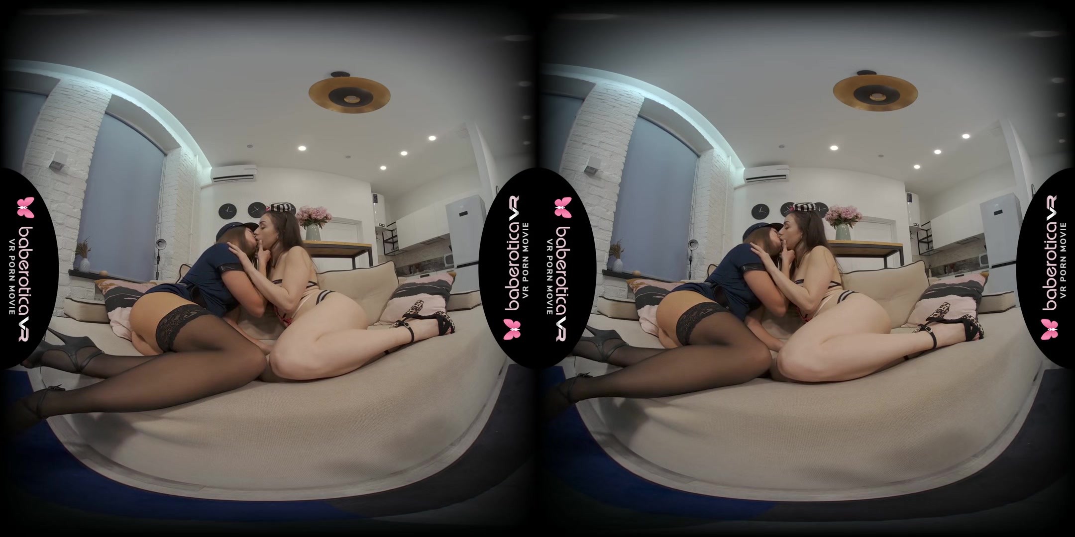 Miledy And Shanti Dress Up And Use Sex Toys On Each Other In VR Today - Lesbian Babes 3D Porn VR